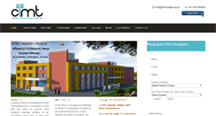 Desktop Screenshot of cimtcollege.edu.in